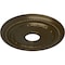 Ekena Millwork Federal Ceiling Medallion (Fits Canopies up to 8 1/2"), 15 3/8"OD x 3 5/8"ID x 1"P, Brass CM15FEBRS - alternate 4
